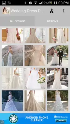 Play Wedding dress designs!