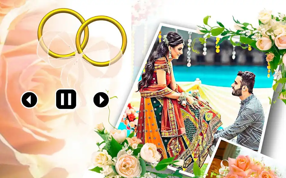 Play Wedding engagement video maker  and enjoy Wedding engagement video maker with UptoPlay