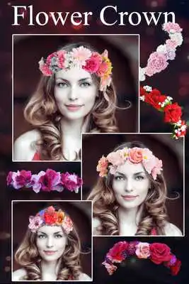 Play Wedding Flower  Crown Hairstyle 2018