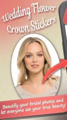 Play Wedding Flower Crown Stickers