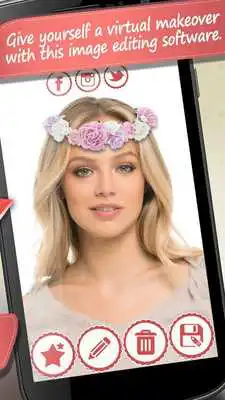 Play Wedding Flower Crown Stickers