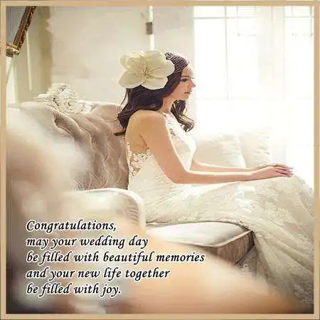 Play APK Wedding Greetings  and enjoy Wedding Greetings with UptoPlay com.uedgeapps.weddinggreetings