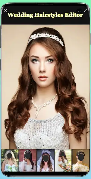 Play Wedding Hairstyles Editor as an online game Wedding Hairstyles Editor with UptoPlay