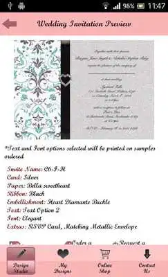 Play Wedding Invitation Design App