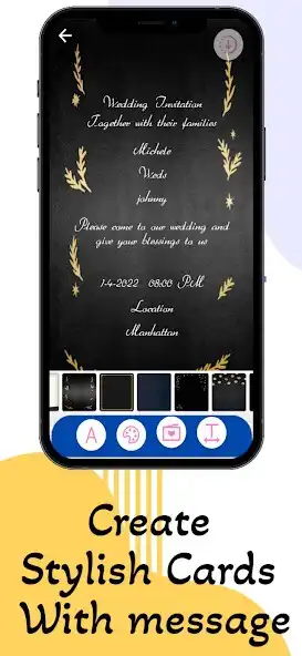 Play Wedding Invitation Maker 2022 as an online game Wedding Invitation Maker 2022 with UptoPlay