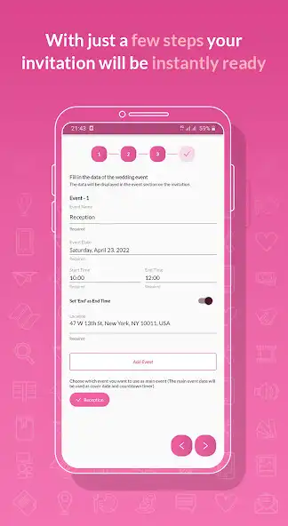 Play Wedding invitation maker as an online game Wedding invitation maker with UptoPlay