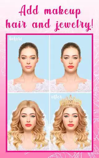 Play Wedding Makeup Photo Editor as an online game Wedding Makeup Photo Editor with UptoPlay