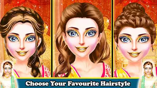 Play Wedding Makeup Salon