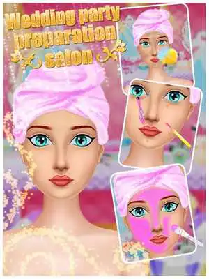 Play Wedding Party Makeover Salon