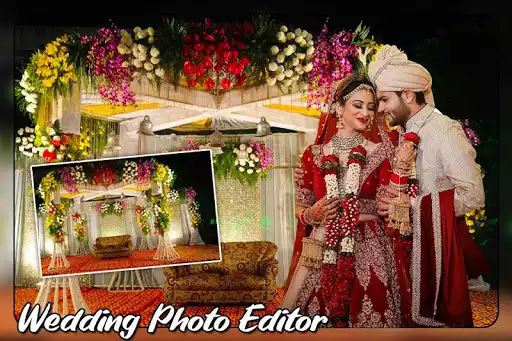 Play Wedding Photo Frame as an online game Wedding Photo Frame with UptoPlay