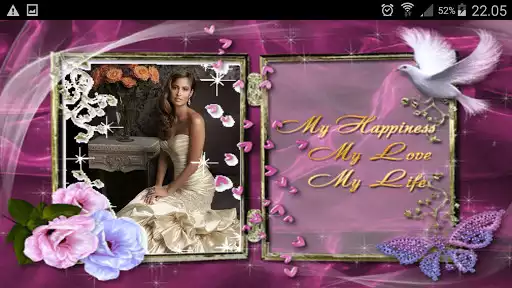 Play Wedding Photo Frames as an online game Wedding Photo Frames with UptoPlay