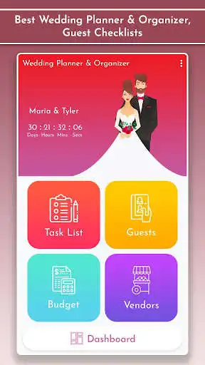 Play Wedding Planner & Organizer, Guest Checklists as an online game Wedding Planner & Organizer, Guest Checklists with UptoPlay