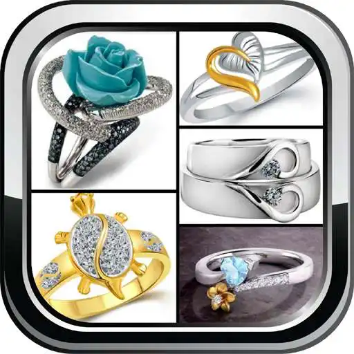 Run free android online Wedding Rings Set Couple Engagement Gold Jewellery APK