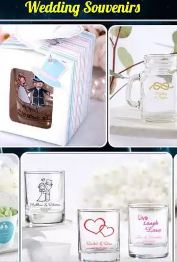 Play APK wedding souvenirs  and enjoy wedding souvenirs with UptoPlay com.weddingsouvenirs.AppQkuk37