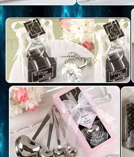 Play APK wedding souvenirs  and enjoy wedding souvenirs with UptoPlay com.weddingsouvenirs.AppQkuk37