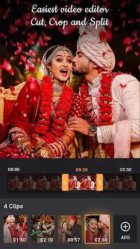 Play Wedding video maker, Wedding video editor  and enjoy Wedding video maker, Wedding video editor with UptoPlay