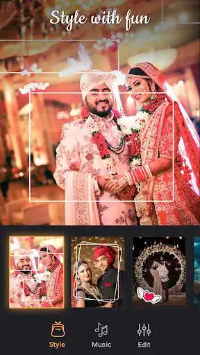 Play Wedding video maker, Wedding video editor as an online game Wedding video maker, Wedding video editor with UptoPlay