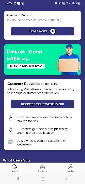 Play WeDeliverr as an online game WeDeliverr with UptoPlay