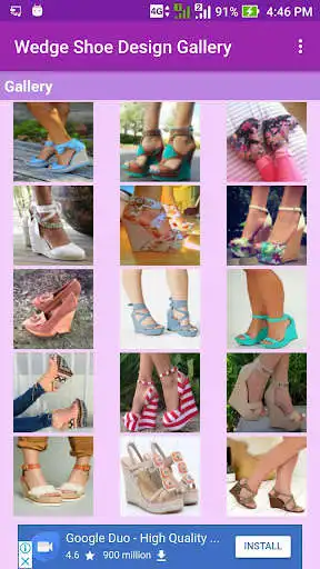 Play Wedge Shoe Design Gallery as an online game Wedge Shoe Design Gallery with UptoPlay