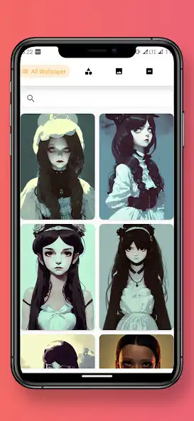 Play Wednesday Addams 3D Wallpaper  and enjoy Wednesday Addams 3D Wallpaper with UptoPlay