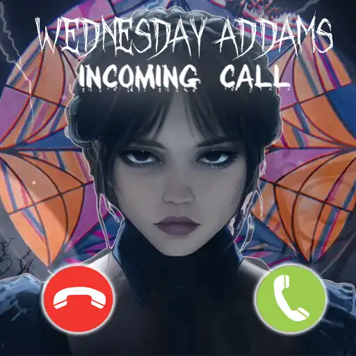 Play Wednesday addams call prank APK