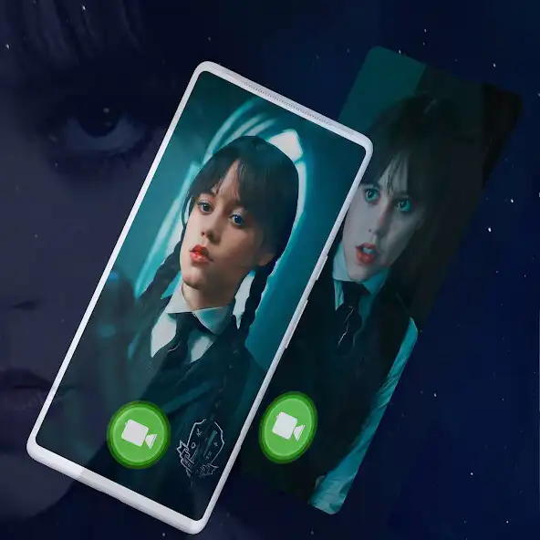 Play Wednesday addams call prank as an online game Wednesday addams call prank with UptoPlay