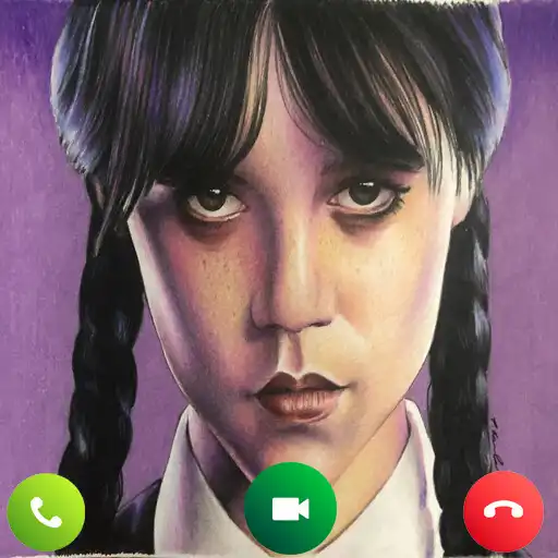 Play Wednesday Addams Fake Call APK Play Wednesday Addams Fake Call APK