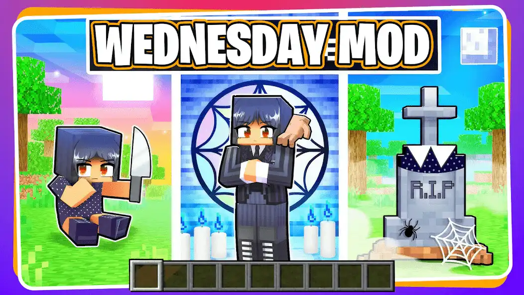 Play Wednesday Addams Minecraft Mod and enjoy Wednesday Addams Minecraft Mod with UptoPlay Play Wednesday Addams Minecraft Mod and enjoy Wednesday Addams Minecraft Mod with UptoPlay