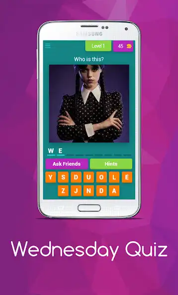 Play Wednesday Addams Quiz  and enjoy Wednesday Addams Quiz with UptoPlay