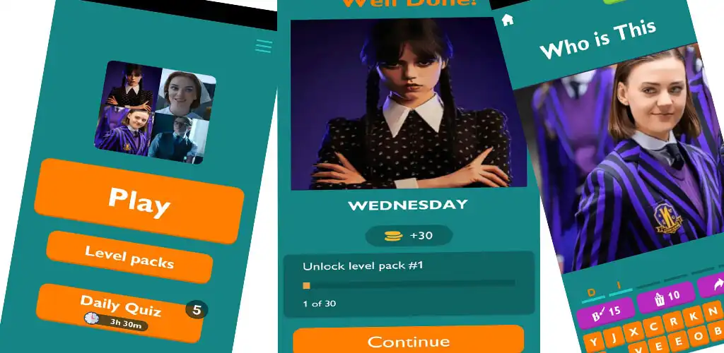 Play Wednesday Addams Quiz  Trivia  and enjoy Wednesday Addams Quiz  Trivia with UptoPlay