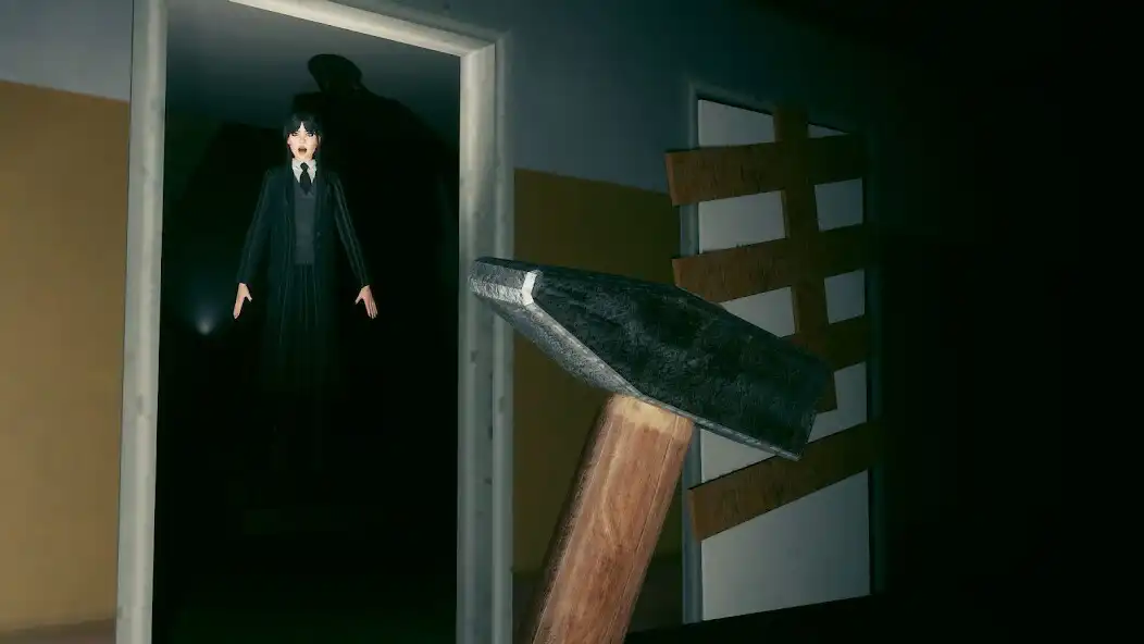 Play Wednesday Addams scary Game as an online game Wednesday Addams scary Game with UptoPlay