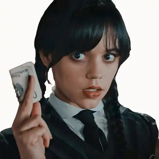 Play Wednesday Addams Stickers APK