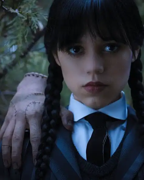 Play Wednesday Addams Wallpapers 4K as an online game Wednesday Addams Wallpapers 4K with UptoPlay