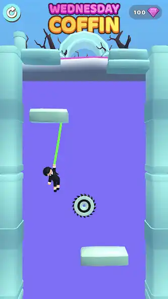 Play Wednesday Coffin as an online game Wednesday Coffin with UptoPlay