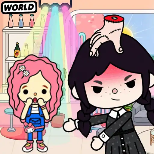 Play Wednesday Toca Doll Makeover APK