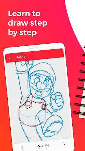 Play WeDraw - How to Draw Anime  and enjoy WeDraw - How to Draw Anime with UptoPlay