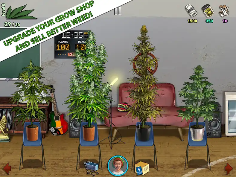 Play Weed Firm 2: Bud Farm Tycoon as an online game Weed Firm 2: Bud Farm Tycoon with UptoPlay