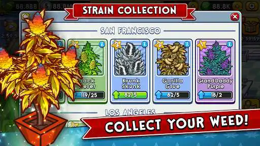 Play Weed Inc: Idle Tycoon as an online game Weed Inc: Idle Tycoon with UptoPlay