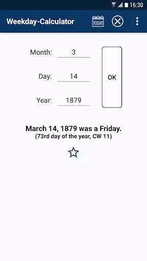 Play APK Weekday-Calculator and enjoy Weekday-Calculator with UptoPlay de.pheeren.wochentag_rechner Play APK Weekday-Calculator and enjoy Weekday-Calculator with UptoPlay de.pheeren.wochentag_rechner
