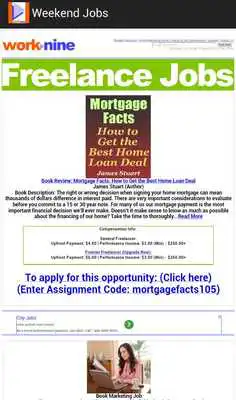 Play Weekend Jobs App