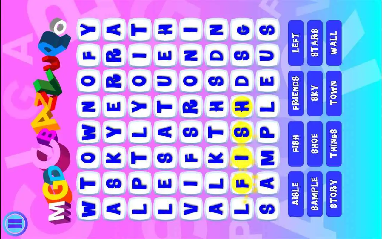 Play Wee Kids Wordsearch Free