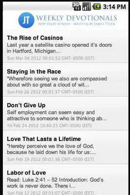 Play Weekly Devotionals