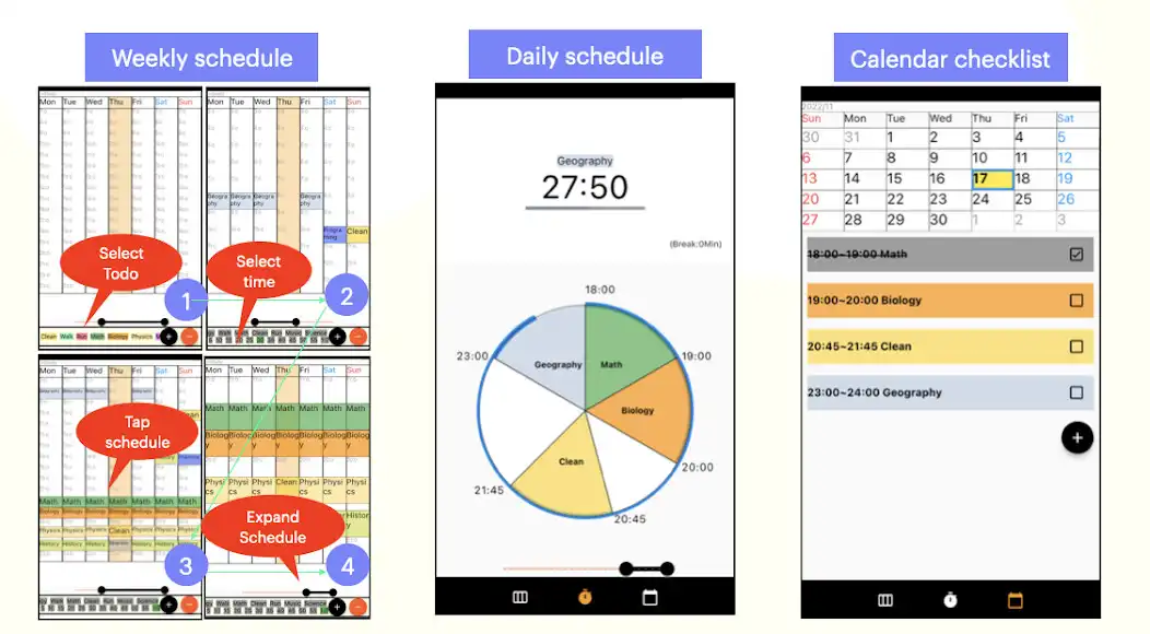 Play Weekly planner, Daily planner as an online game Weekly planner, Daily planner with UptoPlay