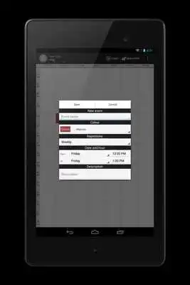 Play Weekly schedule planner