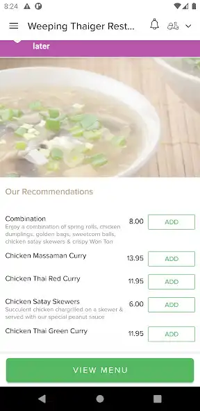 Play Weeping Thaiger Restaurant as an online game online Weeping Thaiger Restaurant with UptoPlay Play Weeping Thaiger Restaurant as an online game Weeping Thaiger Restaurant with UptoPlay