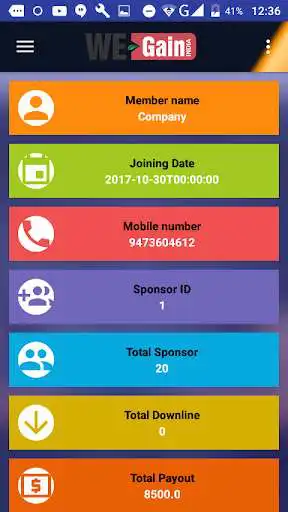 Play APK WeGain India - Multi Service App  and enjoy WeGain India - Multi Service App with UptoPlay wegainindia.wegainapp