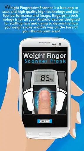 Play Weight Finger Scanner Prank