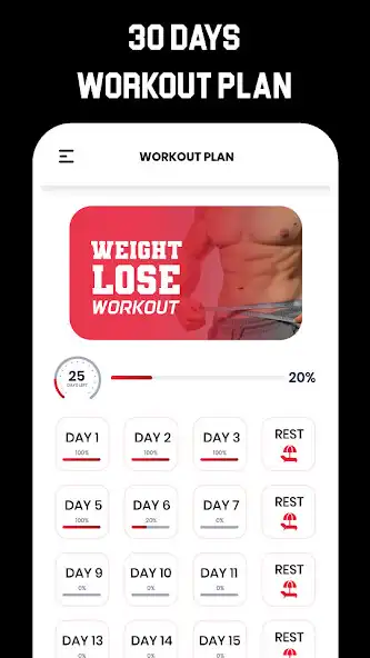 Play Weight Lose for Men : Workout as an online game Weight Lose for Men : Workout with UptoPlay