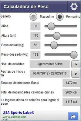 Play Weight Loss Calculator Play Weight Loss Calculator