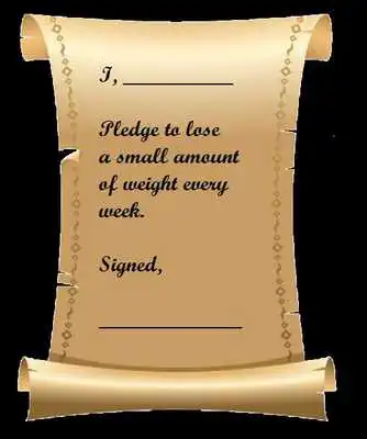 Play Weight Loss Pledge